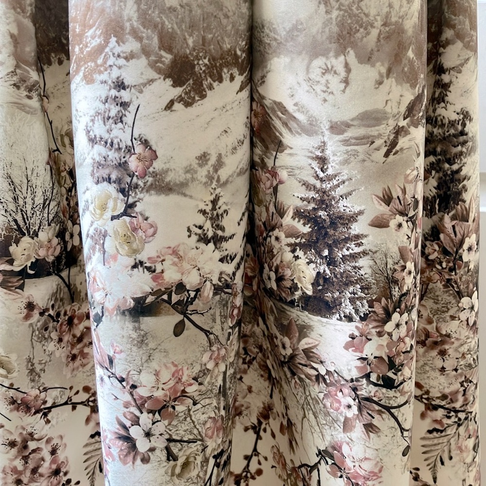 JAKIOO A-line Skirt Floral Pattern Multicolor Size S/M - Picture 5 of 15